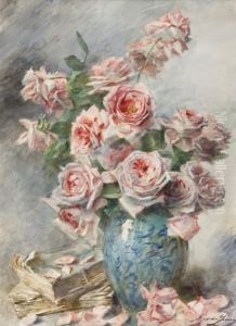 Bouquet De Roses by Madeleine Jeanne Lemaire