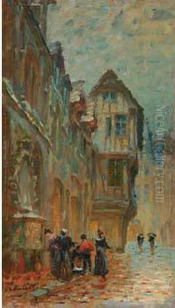 Servantes A La Fontaine, Vieille Rue Rouanaise - view 1