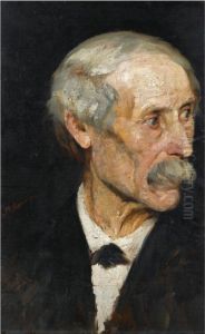 Portrait Of A Man by Polychronis Lembessis