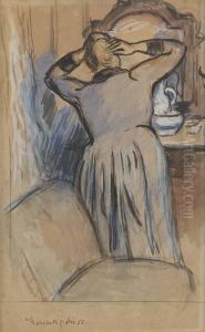 Dame A Sa Toilette by Georges Lemmen