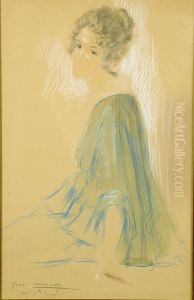 La Robe Bleue by Georges Lemmers