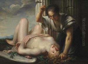 Peace Struck Down By Anger by Marie-Victoire Lemoine