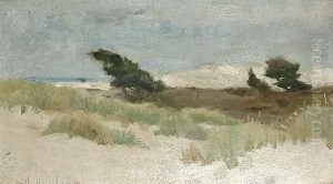 Windswept Trees by Arthur Lemon