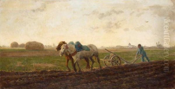 The Ploughing Team - view 1