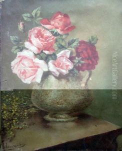 Bouquet De Roses by Lucie Lemonnier