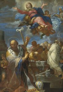 The Assumption Of The Virgin With Saints Anne And Nicholas Of Myra