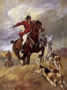 Fox Hunting by Ede Lengyel-Rheinfuss