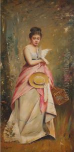 Woman With A Dove