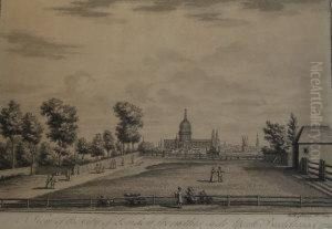A View Of The City Of London From ThisSide York Buildings 1740