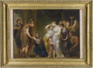 Alexander The Great Showing Mercy To The Family Of Darius