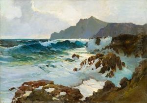 Mareggiata Sulla Costa by Rocco Lentini