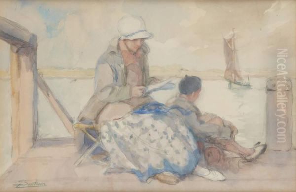 La Lecture En Bord De Mer - view 1
