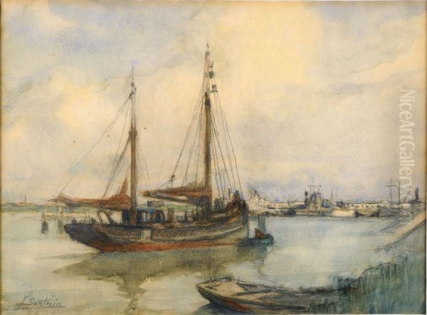 Le Port D'ostende - view 1