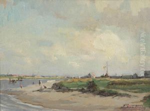 Scheldebocht by Jules Lentrein