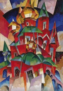 The Red Church by Aristarkh Vasilievic Lentulov