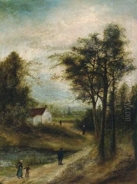 Landweg Met Figuren - view 1