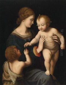 The Virgin With Child And St. John As A Boy
