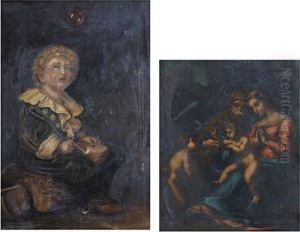 Virgin And Child, With Saints Anne And John The Baptist