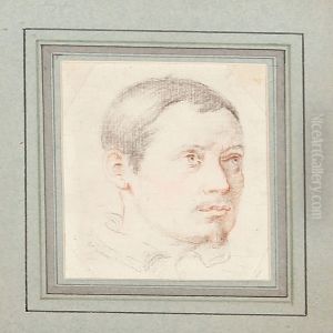 Portraet Of A Gentleman by Ottavio Leoni