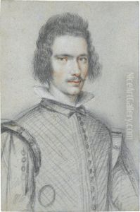 Portrait Of A Young Nobleman by Ottavio Leoni
