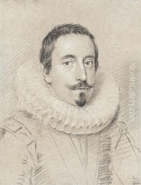 Portrait Of A Man, Wearing A Ruff - view 1