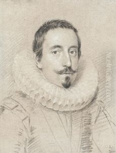 Portrait Of A Man, Wearing A Ruff
