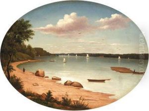 Seascape - Bull's Creek, New Jersey
Signed And Dated 'leonori '47' (lower Left)