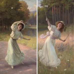 A Game Of Tennis; And A Game Of Diablo by Franz Joseph Leopold