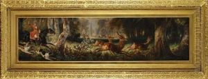 La Chasse A Courre by Francois Gabriel G. Lepaulle