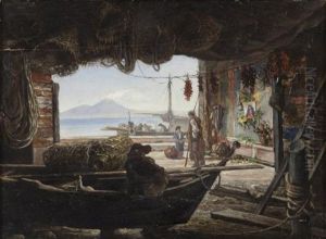 Grotta Con Pescatori