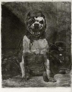 [chien De Face]. by Ludovic Lepic