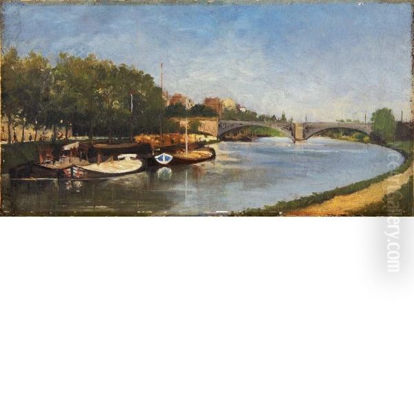 La Seine A Charenton - view 1