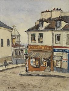 Rue De Montmartre by Marcel Leprin