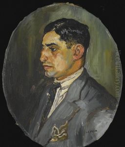 Portait De Francis Charles by Marcel Leprin