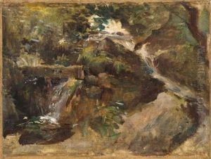 Etude De Torrent by Auguste-Xavier Leprince
