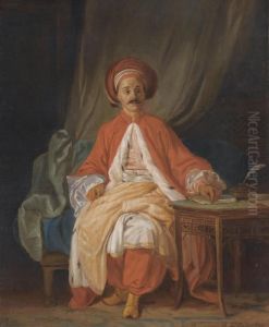 A Turkish Nobleman by Jean-Baptiste Le Prince