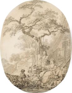 The Joys Of Motherhood by Jean-Baptiste Le Prince