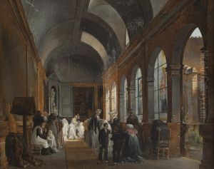 Paar Gemalde: Die Heilige Kommunion Und Die Hochzeit