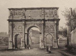 Excursions Daguerriennes. Arc De Costantin A Rome