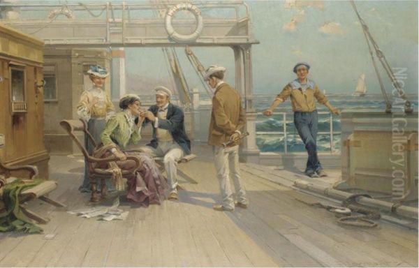 Smoking On Deck - view 1