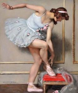 Ballerine. by Auguste Leroux