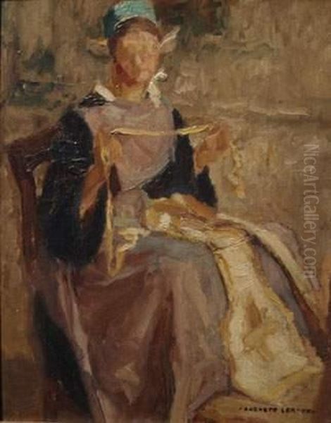 Jeune Femme Filant-jeune Femme En Robe Verte - view 1
