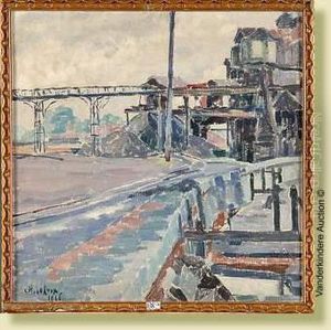 Site Industriel De Chatelet by Henri Louis-Ph. Leroux