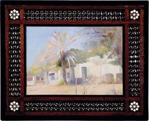 Maison Aux Environs D'alger by Paul Alexandre Alfr. Leroy