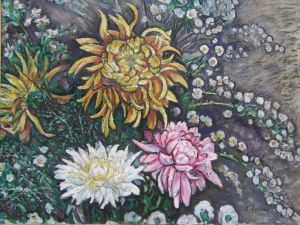 Les Chrysanthemes by Alfred Lesbros