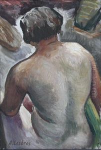 Le Modele Nu by Alfred Lesbros
