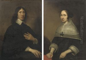 Portrait Of Willem Craeyvanger by Paulus Lesire