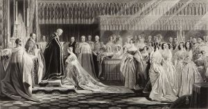 The Coronation Of Queen Victoria by Charles Robert Leslie