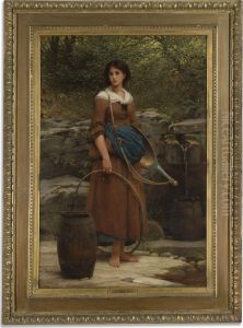 The Nut Brown Maid by George Dunlop, R.A., Leslie