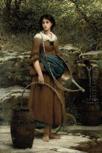 The Nut Brown Maid by George Dunlop, R.A., Leslie